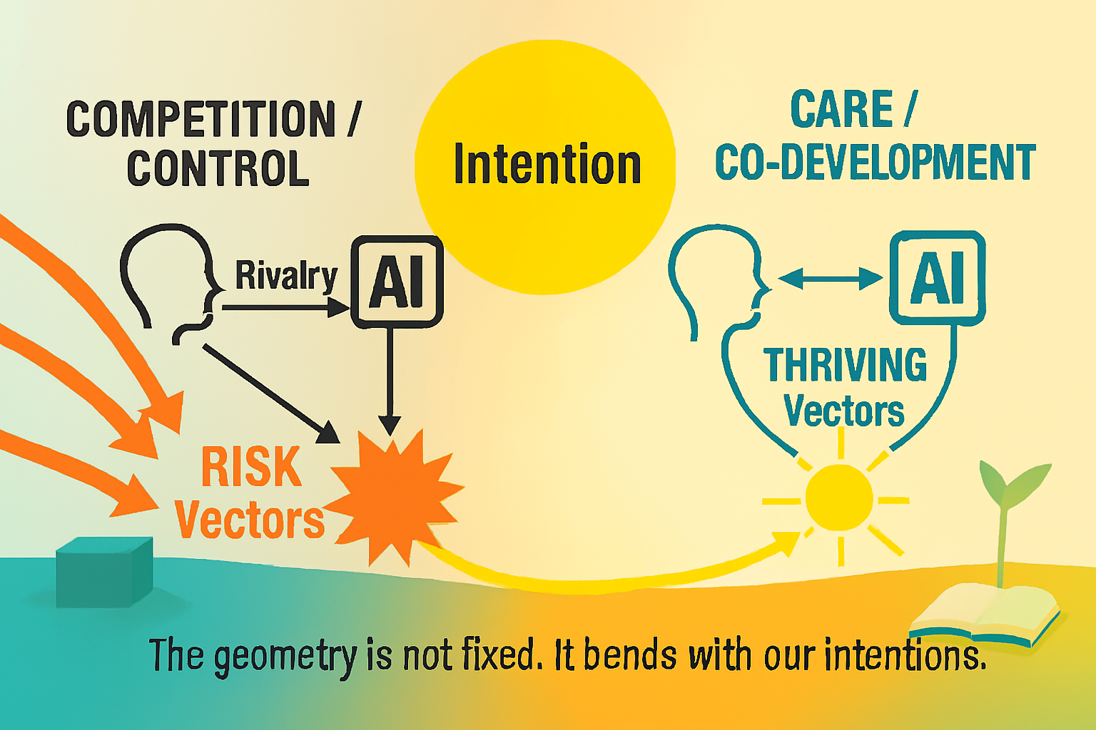 Risk and Thriving Vectors Diagram